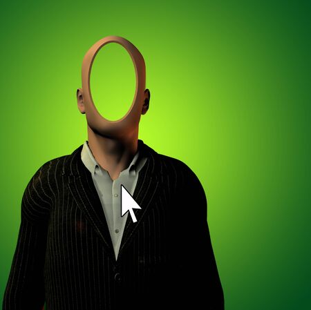 Anonymous PC Userの写真素材