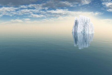 Icebergの写真素材