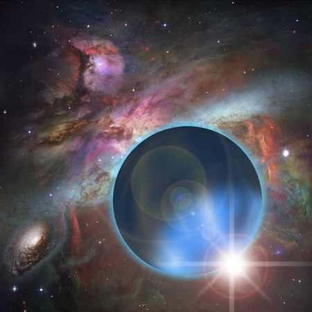 Planet and space