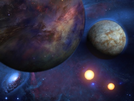 Planets and suns