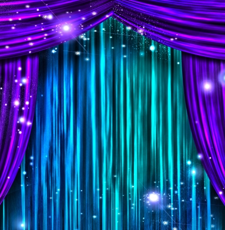 Theater Curtainsの写真素材