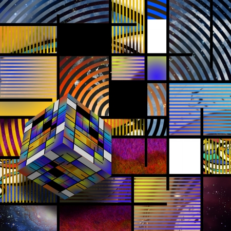 Modern Art Abstractの写真素材