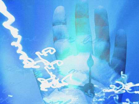 Hand time speedingの写真素材