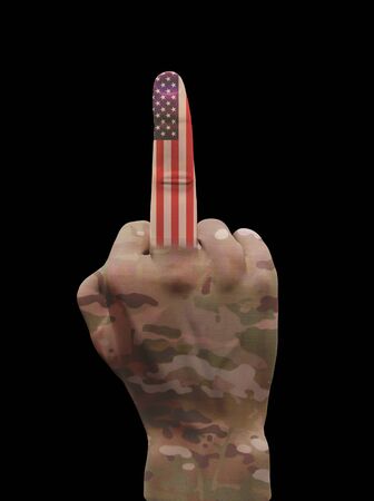 USA Military FUの写真素材