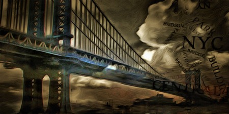 Oil paint, Sepiaの写真素材