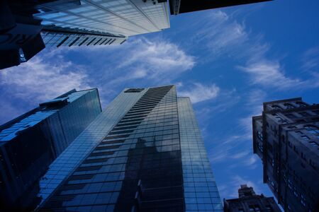 Clouds in Cityの写真素材