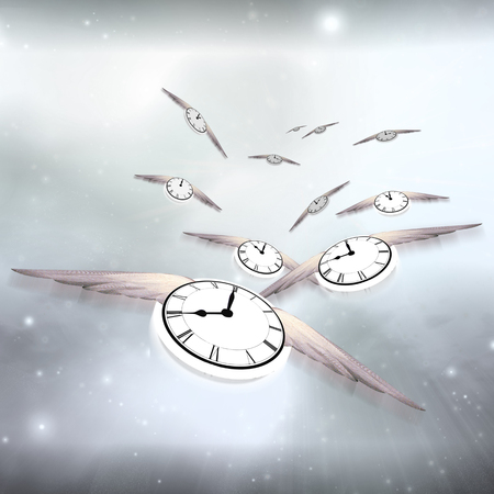 Time Flightの写真素材