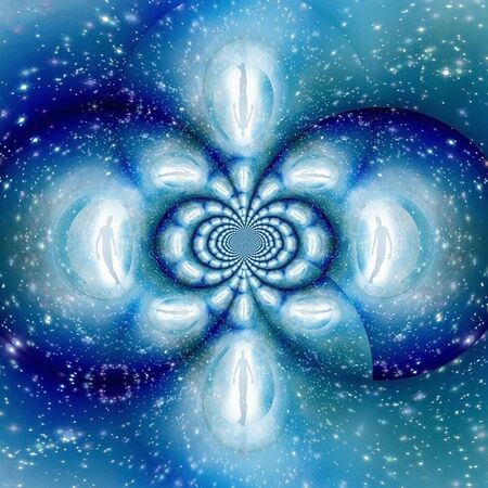 Aura or Soul. Abstract fractal