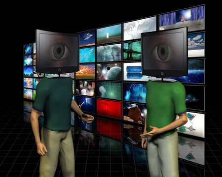 Video Head and large flat panel screens