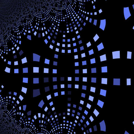 Grid and Window Abstract Background. 3D rendering