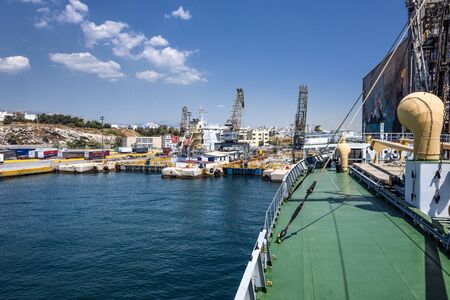 Greece, Athens, Piraeus: Famous port harbor in the south of the city center of the Greek capital...