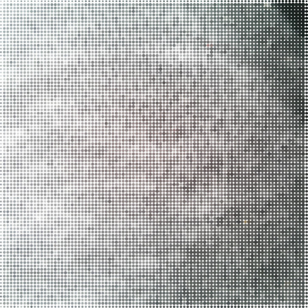 Vector background of grunge halftone dark textureのイラスト素材