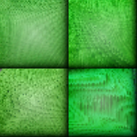 The vector set of green texture backgroundのイラスト素材