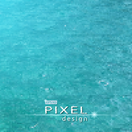 The vector cover template.Pixel texture.Brochure flyer presentationのイラスト素材