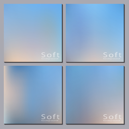 Set of fluid background for decoration.Mesh grid.Soft colorのイラスト素材