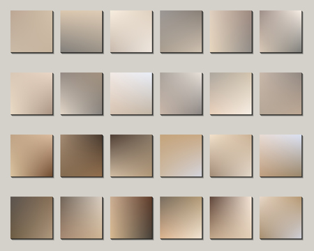 Set of fluid background for decoration.Mesh grid.Soft colorのイラスト素材