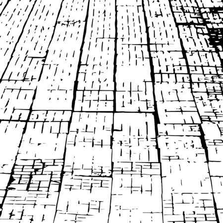 Grunge distress texture.Vector abstract background.Black and white patternのイラスト素材
