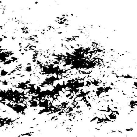 Grunge distress texture.Vector abstract background.Black and white patternのイラスト素材