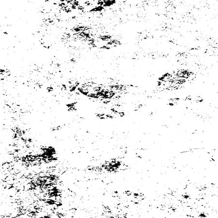 Grunge distress texture.Vector abstract background.Black and white patternのイラスト素材