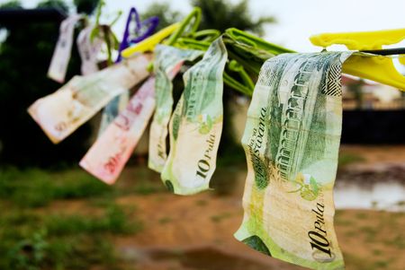 money laundryの写真素材