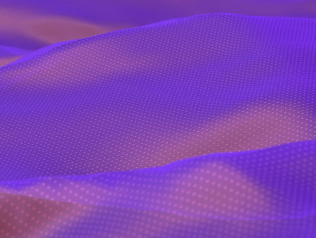 Futuristic abstract background with a dynamic wave. 3D renderingの写真素材