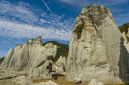 Japanese landscape-hotokegaura-sai-aomoriの写真素材