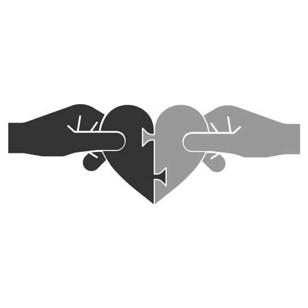 Collection of Heart icon, Vector illustration symbol of Love Icon flat style modern design Isolated on Blank Background.のイラスト素材