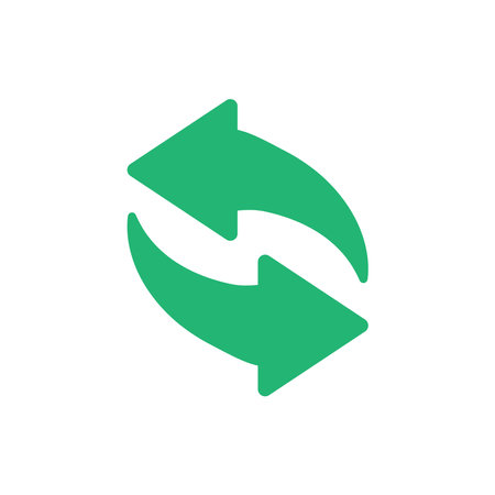 Recycle icon vector. Best recycle symbol. Isolated on a blank background. Can be edited and changed colors.のイラスト素材