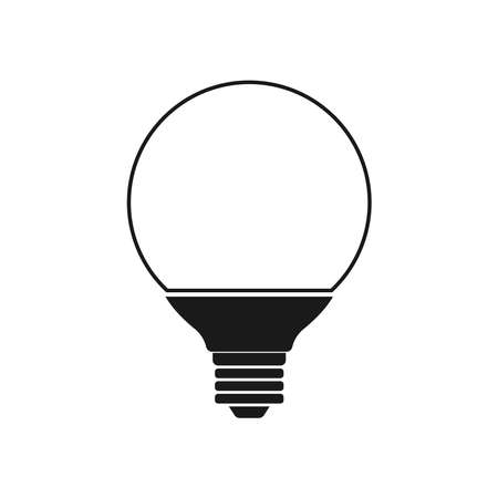 The light bulb is full of ideas And creative thinking, analytical thinking for processing. Light bulb icon vector. ideas symbol illustration. Editable and changeable color. Minimalist and simple desigのイラスト素材