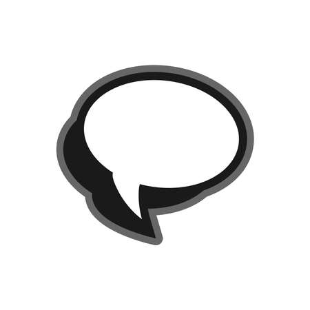 Collection of chat and Spech Bubble or voice icons. Isolated vector illustration on a blank background that can be edited and changed color.のイラスト素材