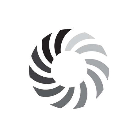 Loading icon. Load. Progress bar for upload download round process. Website loading icon. Vector illustration isolated on a blank background that can be edited and replaced with color.のイラスト素材
