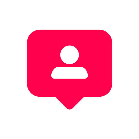 Vector red social media Like, comment, share and save icons. Simple style and isolated on a blank background. Color editable.のイラスト素材