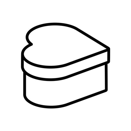 Gift linear icon set. Closed present. Surprise in box. Celebrate birthday. Give away. Thin line customizable illustration. Isolated on a blank, editable and changeable background.のイラスト素材