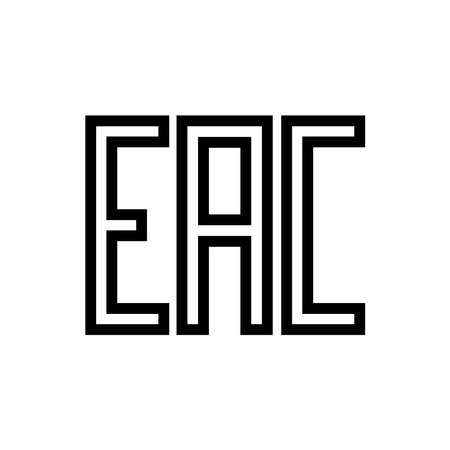 Vector of EAC sign vector illustration - ID:191828677 - Royalty Free ...