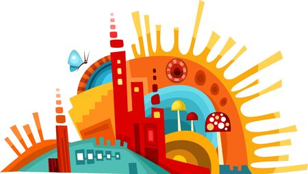 cityのイラスト素材