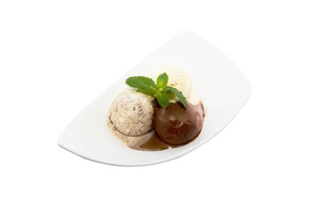 Ice cream isolatedの写真素材