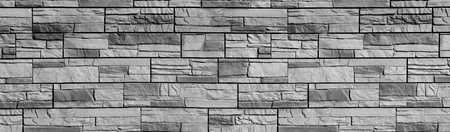 stone wall brick texture background beige surface facade, Decorative masonryの写真素材