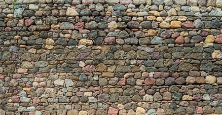 Texture of old rock wall for backgroundの写真素材