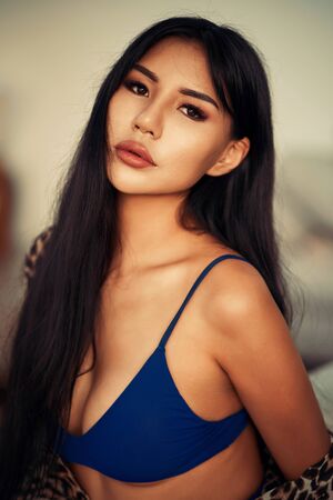 A beautiful asian womanの写真素材