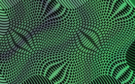 The cutting eye is an abstraction of a poisonous green color.