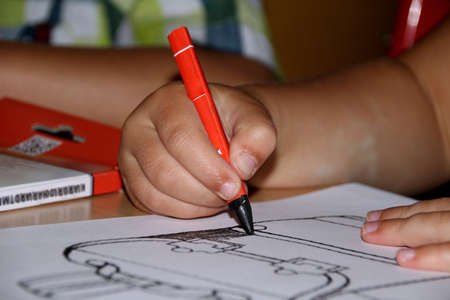 kid drawing