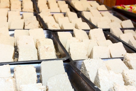 Traditional Turkish sweets for sellingの写真素材