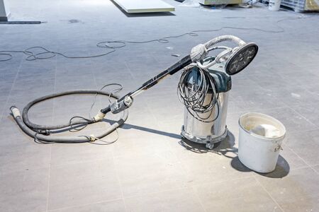 Powerful Industrial vacuum cleaner with a rotary brush head