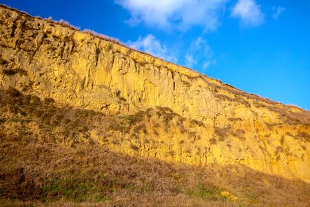 Slopes of a sandy hill, Titelâs berg, Serbiaの写真素材
