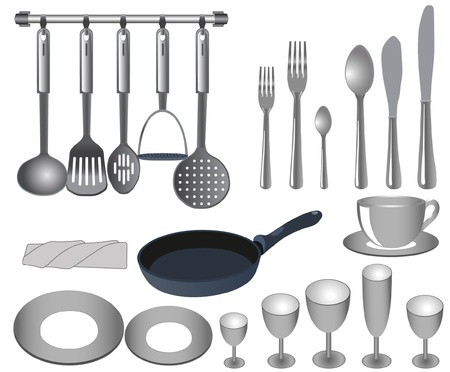 tablewareのイラスト素材