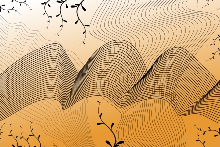 Abstract beauty illustration nonisolated decoration のイラスト素材