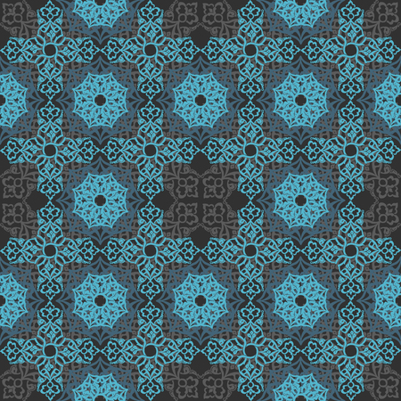 Seamless pattern with ornate patterns.のイラスト素材