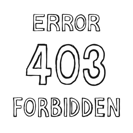 403 connection error.