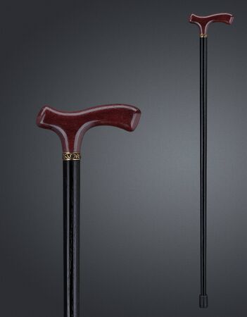 Walking sticks and crutches. High quality photoの写真素材