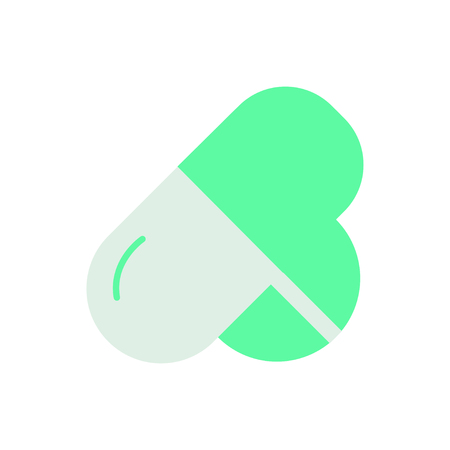 Illustration for pharmacology pills vector on white background pharmacology. EPS 10のイラスト素材